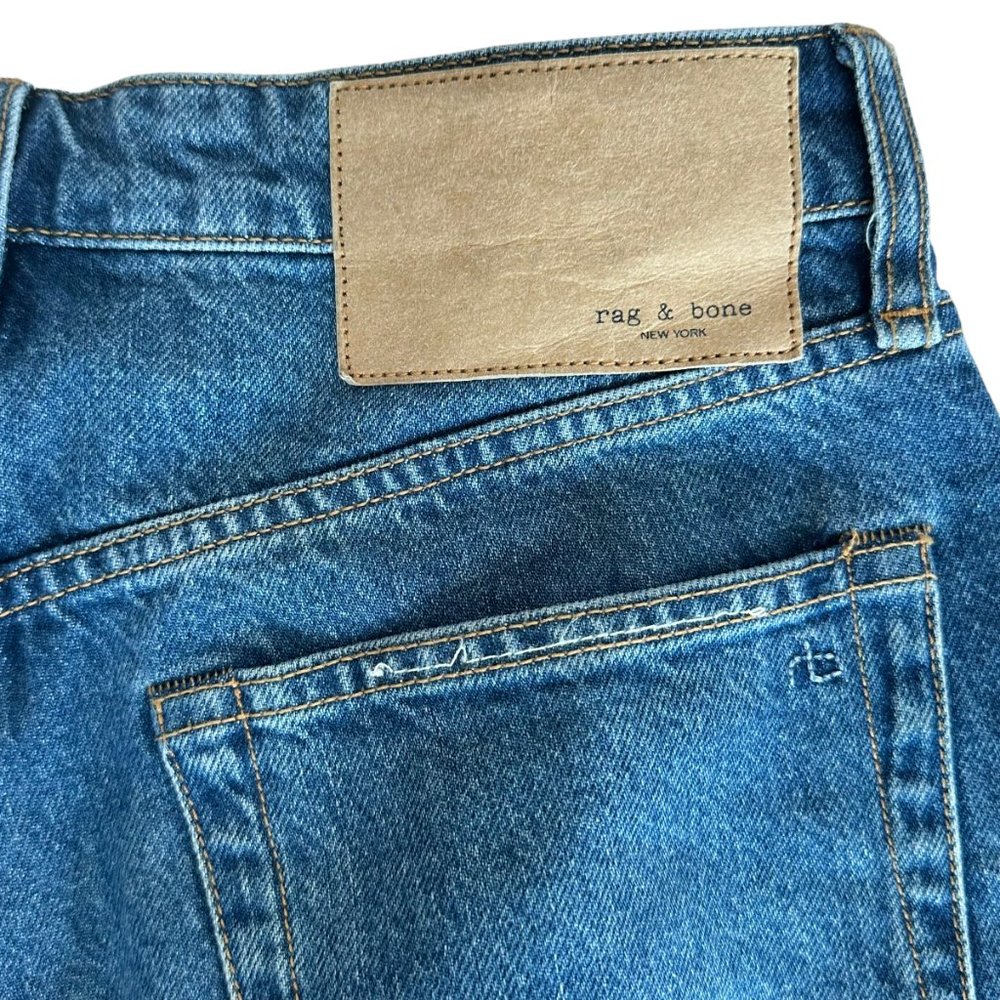 Rag And Bone Maya High Rise Crop Flare Size 27 Wo… - image 4